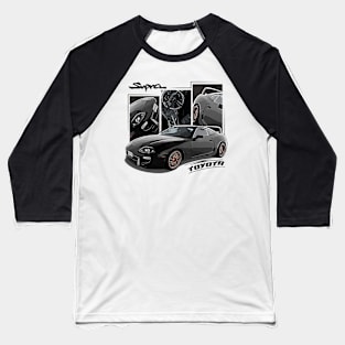 Toyota Supra MK4 Baseball T-Shirt